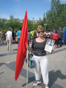 Київська “зоозахисниця” з георгіївською стрічкою