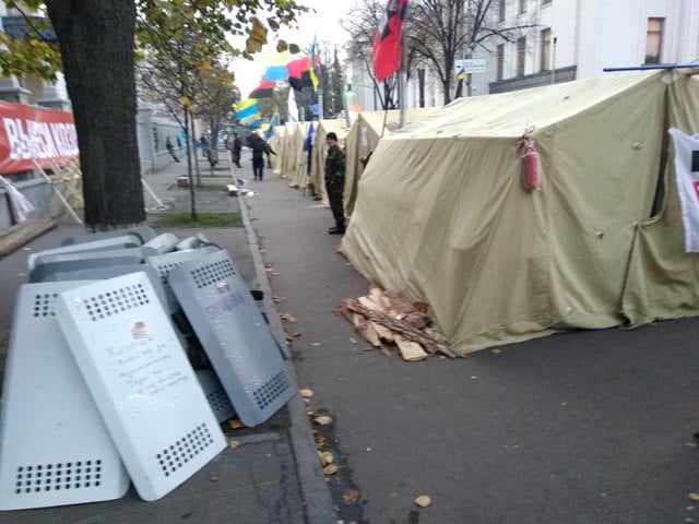Палатки на Майдане