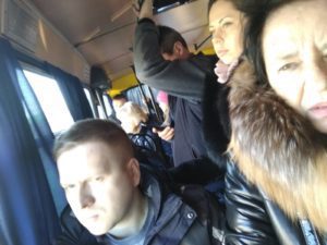 Рагуль в автобусе