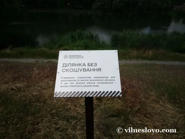 Ділянка без скошування